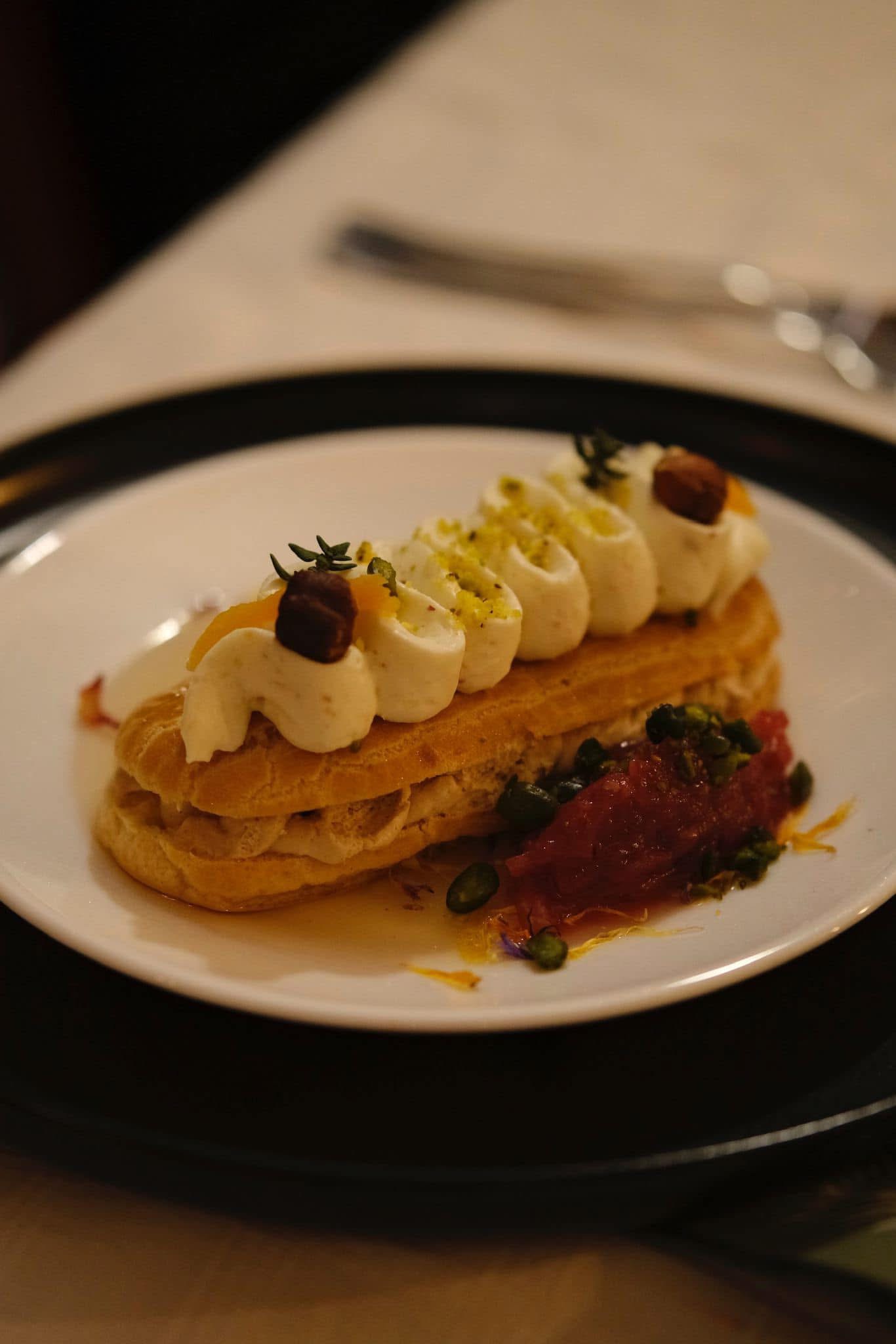 Éclair à la noisette